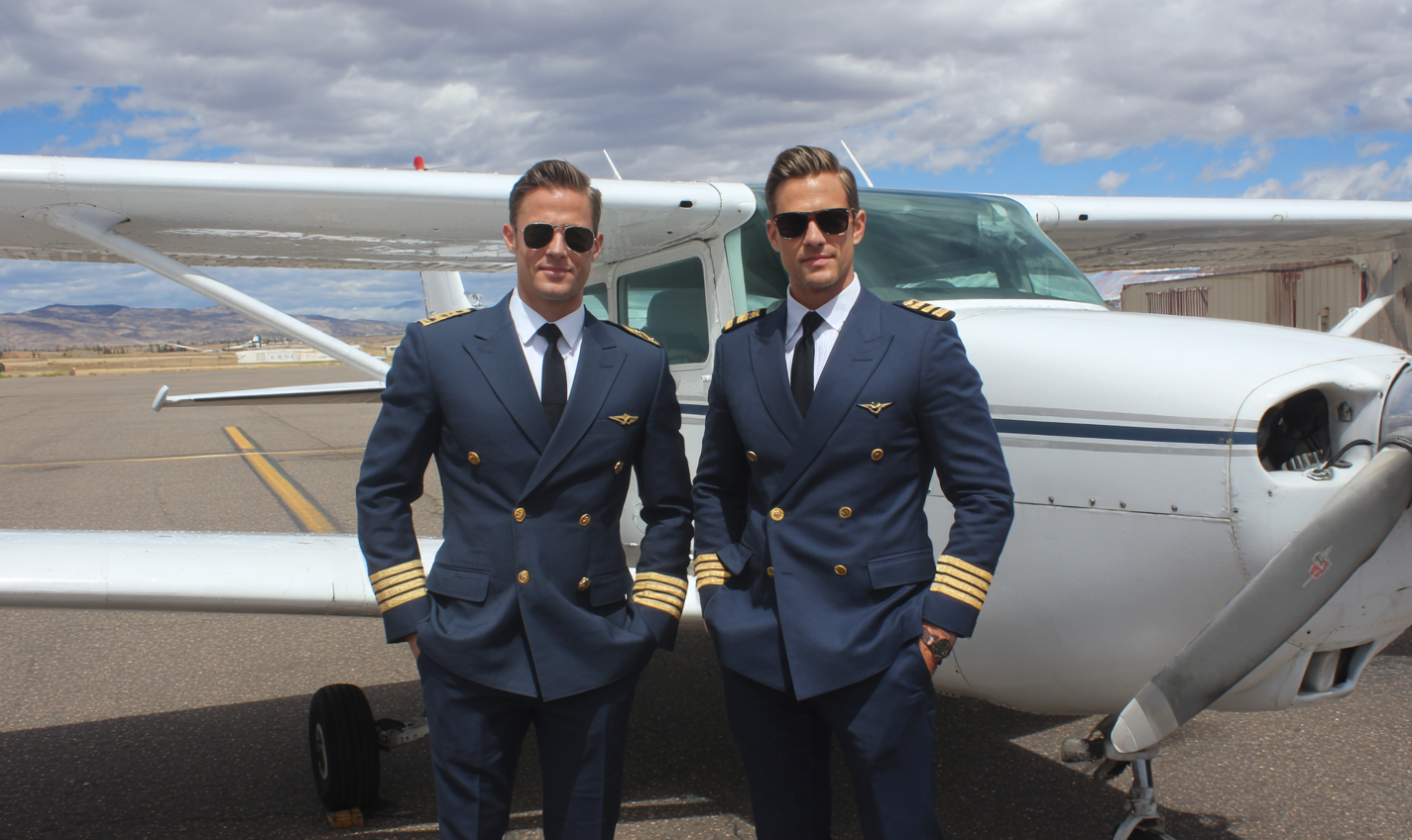 Pilots in uniform