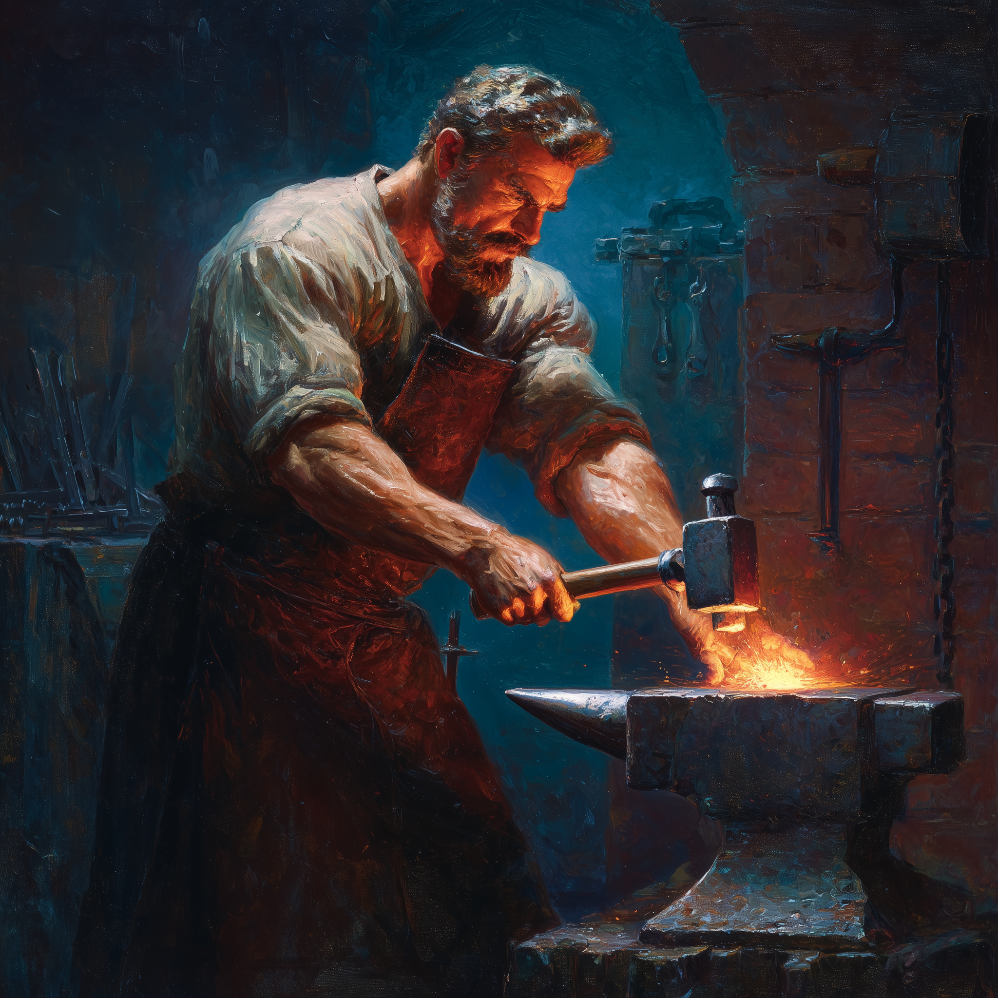 Strike while the iron is hot